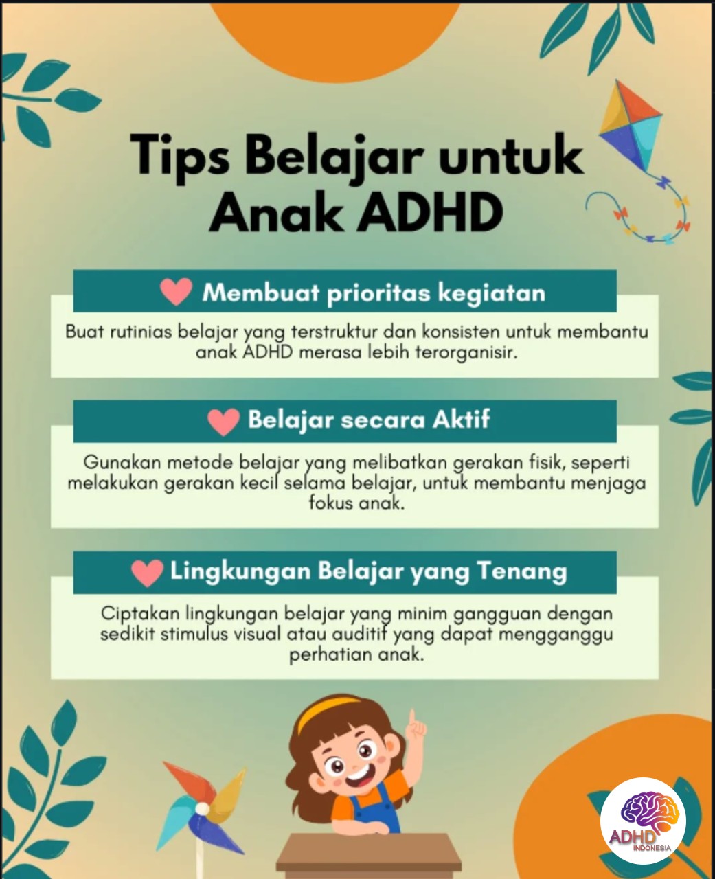 Strategi Belajar yang Cocok untuk Anak ADHD di Kabupaten Magetan